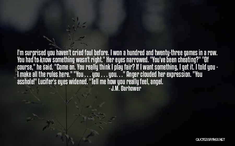 Lucifer's Quotes By J.M. Darhower