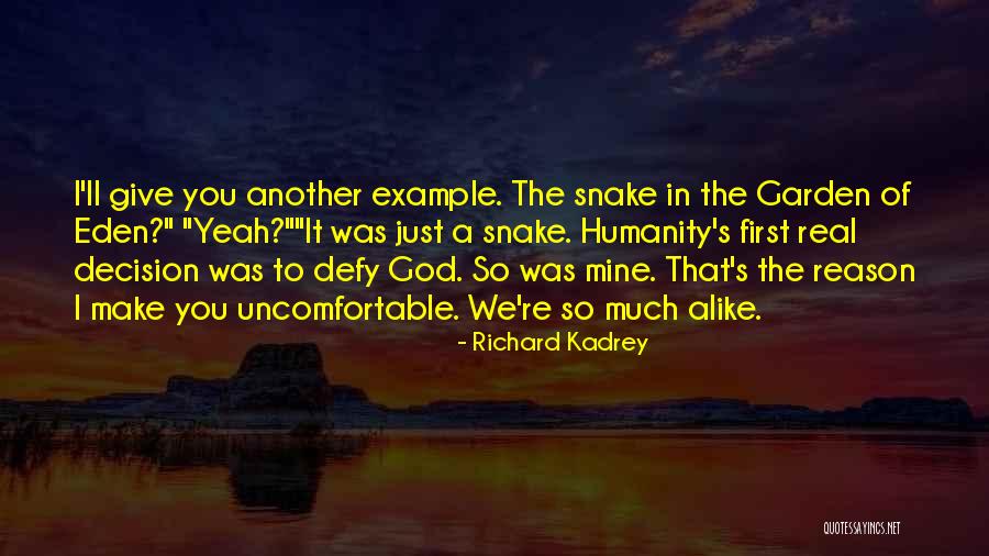 Lucifer's Quotes By Richard Kadrey