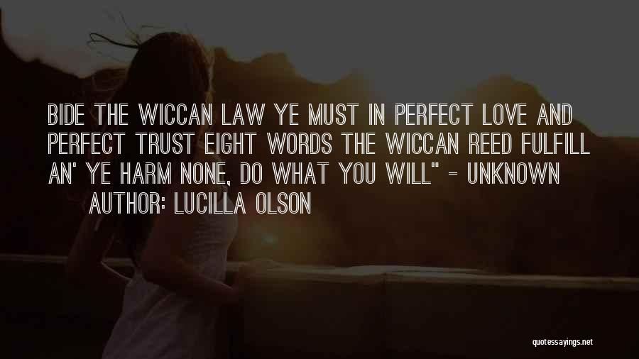 Lucilla Olson Quotes 2225604