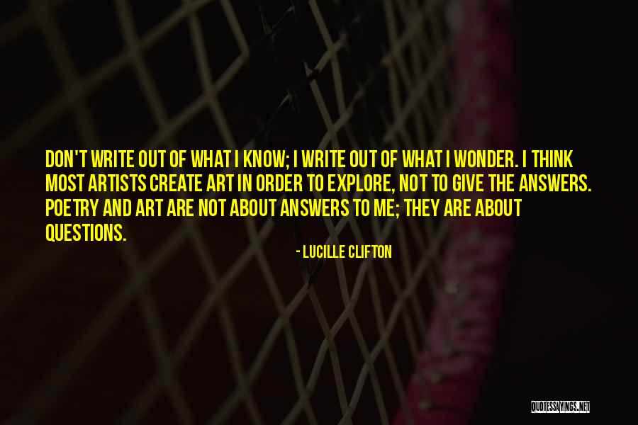 Lucille Clifton Quotes 1154118