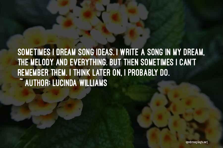 Lucinda Williams Quotes 1210893