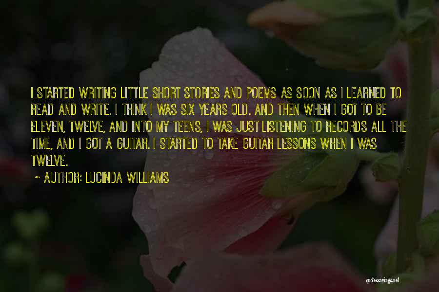 Lucinda Williams Quotes 1655496