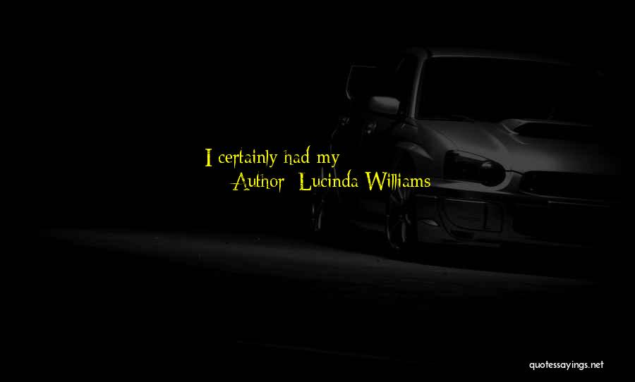 Lucinda Williams Quotes 1855244