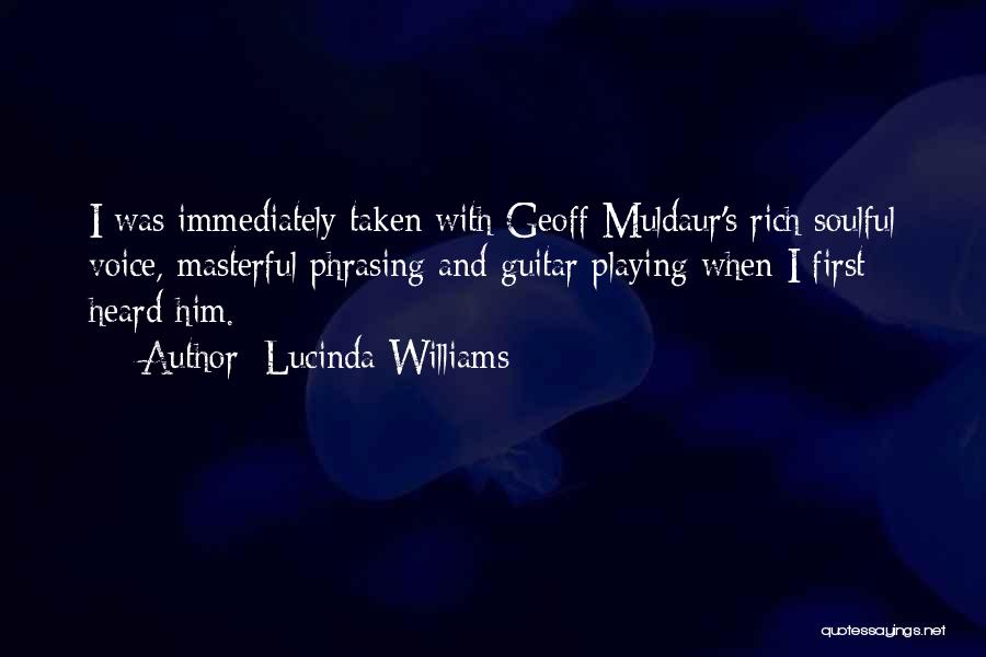 Lucinda Williams Quotes 2091951