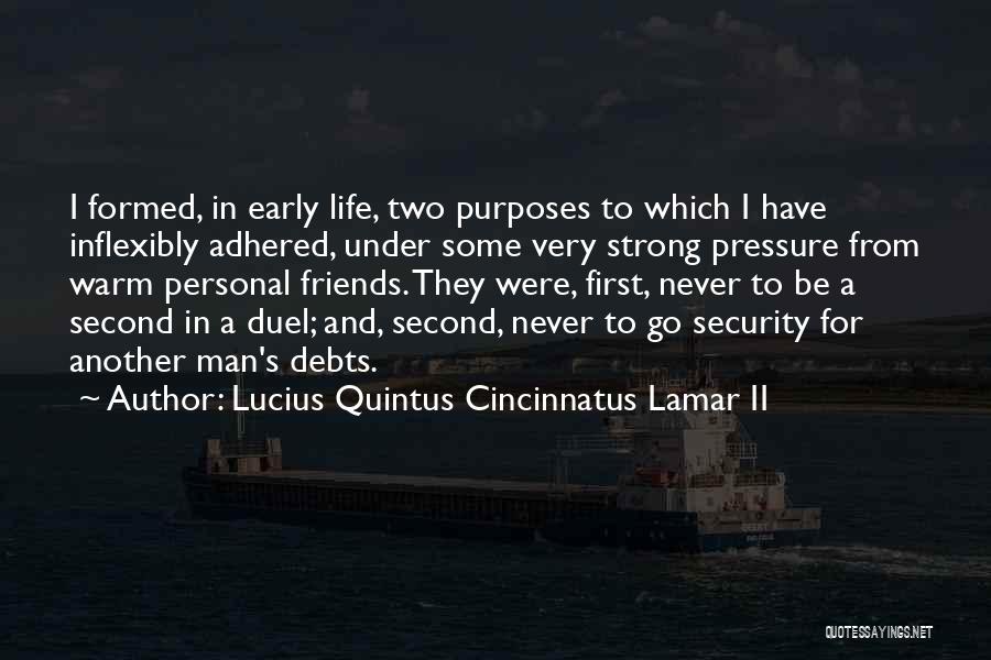 Lucius Quintus Cincinnatus Lamar II Quotes 1647327