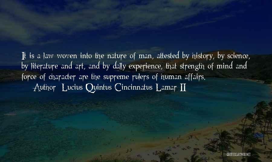 Lucius Quintus Cincinnatus Lamar II Quotes 875817