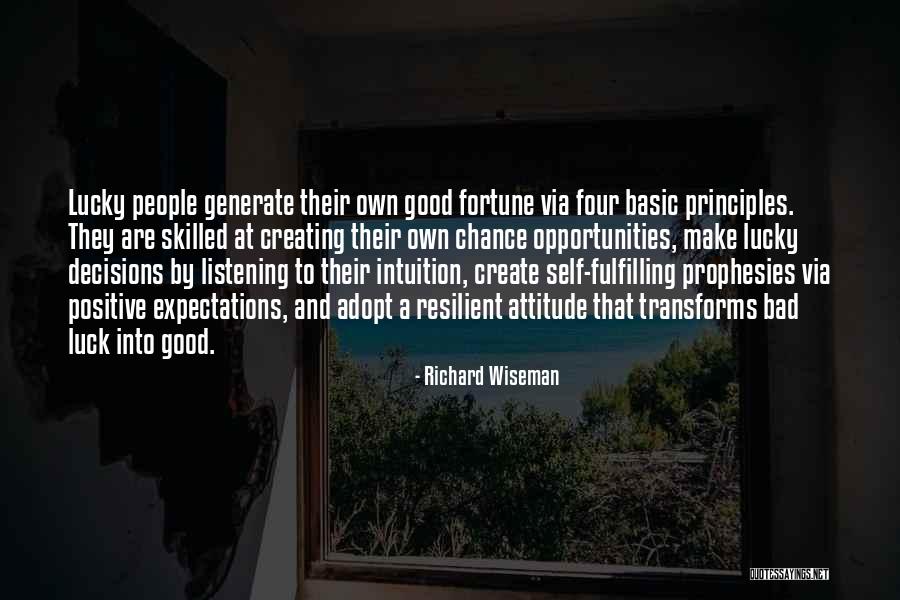 Luck And Chance Quotes By Richard Wiseman Luck And Chance Quotes By Richard Wiseman