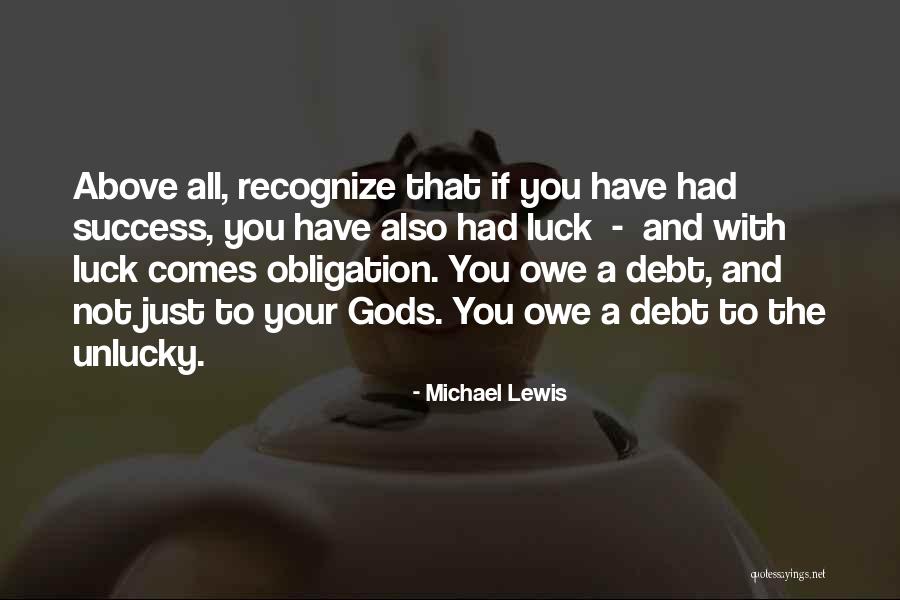 Luck And Unlucky Quotes By Michael Lewis Luck And Unlucky Quotes By Michael Lewis