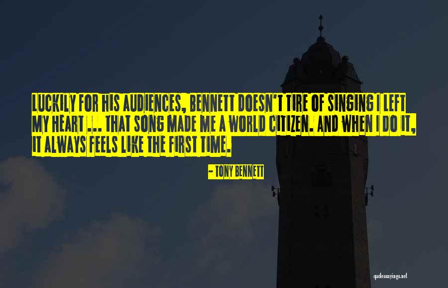 Luckily For Me Quotes By Tony Bennett Luckily For Me Quotes By Tony Bennett