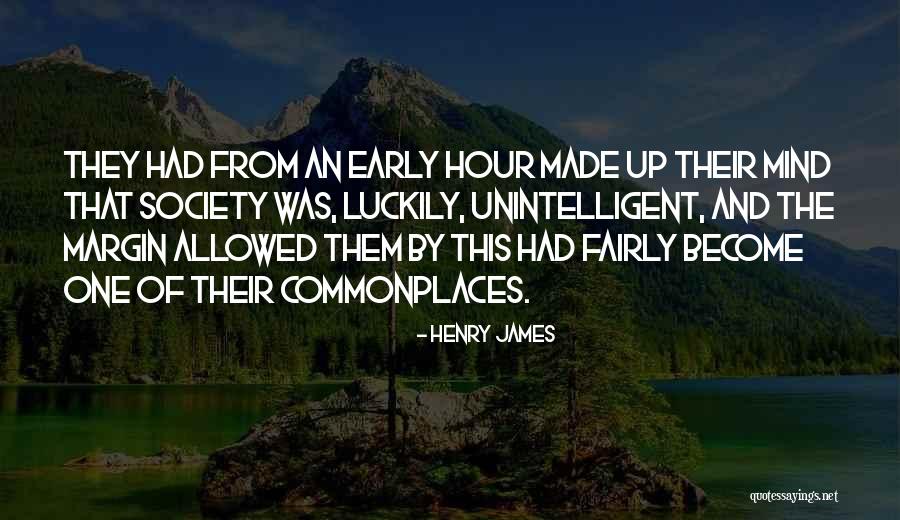 Luckily In Love Quotes By Henry James