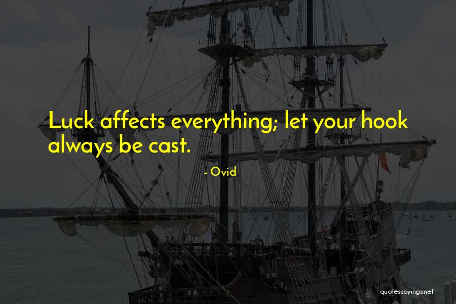 Lucky Day Quotes By Ovid