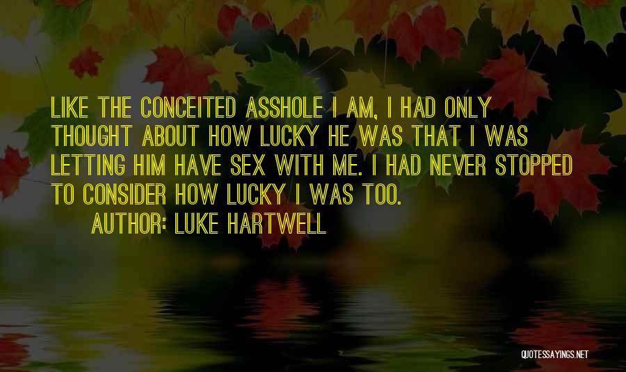 Lucky Luke Quotes By Luke Hartwell