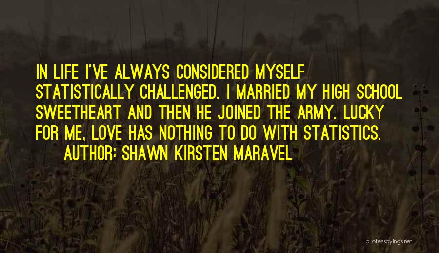 Lucky Me Quotes By Shawn Kirsten Maravel