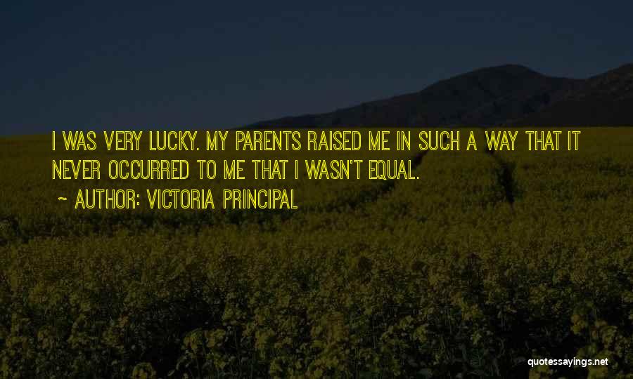 Lucky Quotes By Victoria Principal