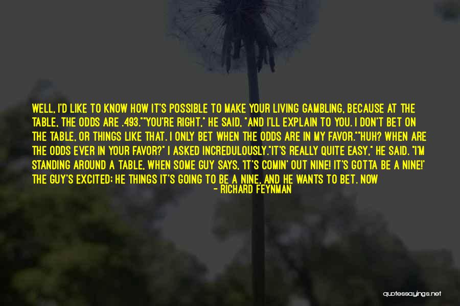 Lucky To Have Him Quotes By Richard Feynman Lucky To Have Him Quotes By Richard Feynman