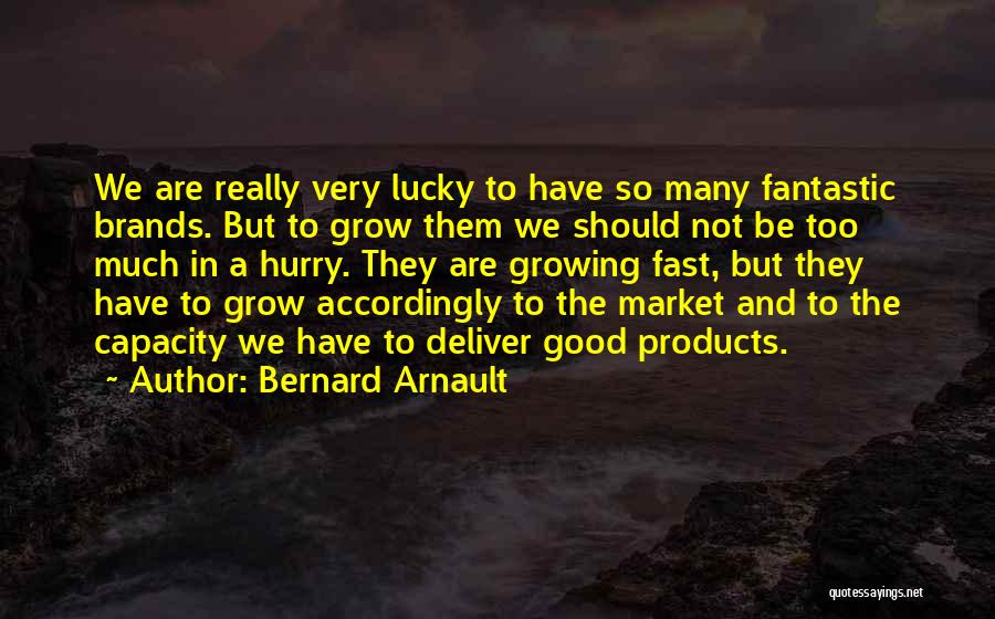 Lucky To Have Them Quotes By Bernard Arnault