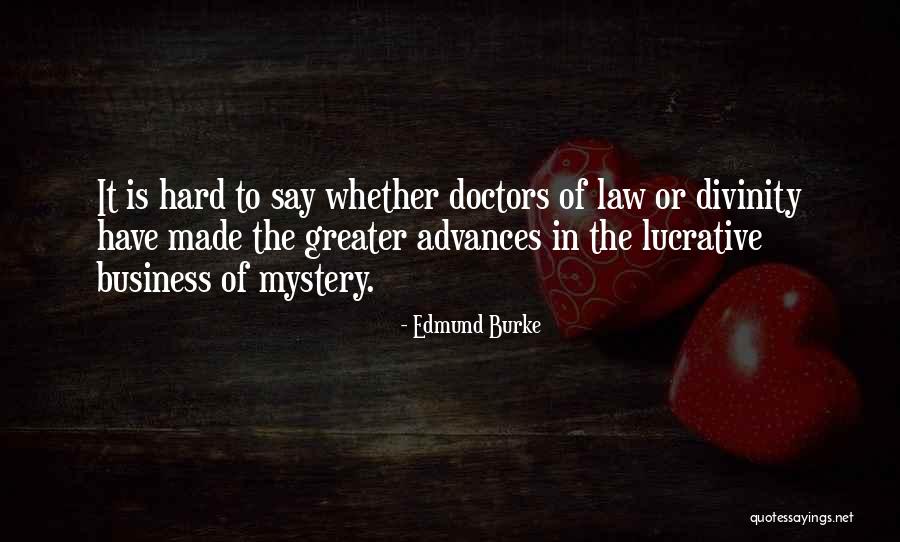 Lucrative Business Quotes By Edmund Burke Lucrative Business Quotes By Edmund Burke