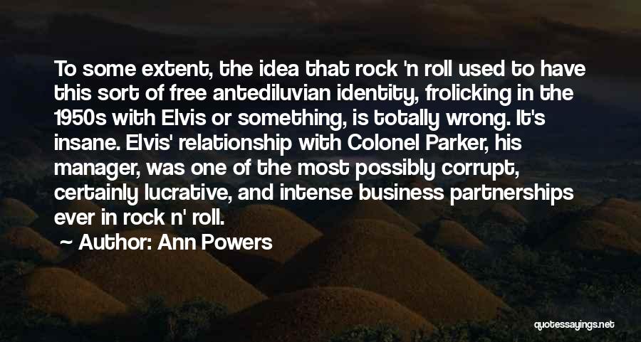 Lucrative Quotes By Ann Powers