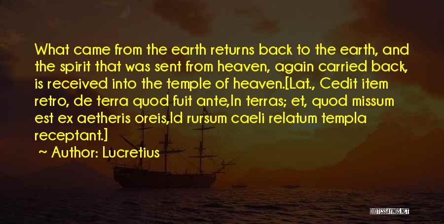 Lucretius Quotes 2063825