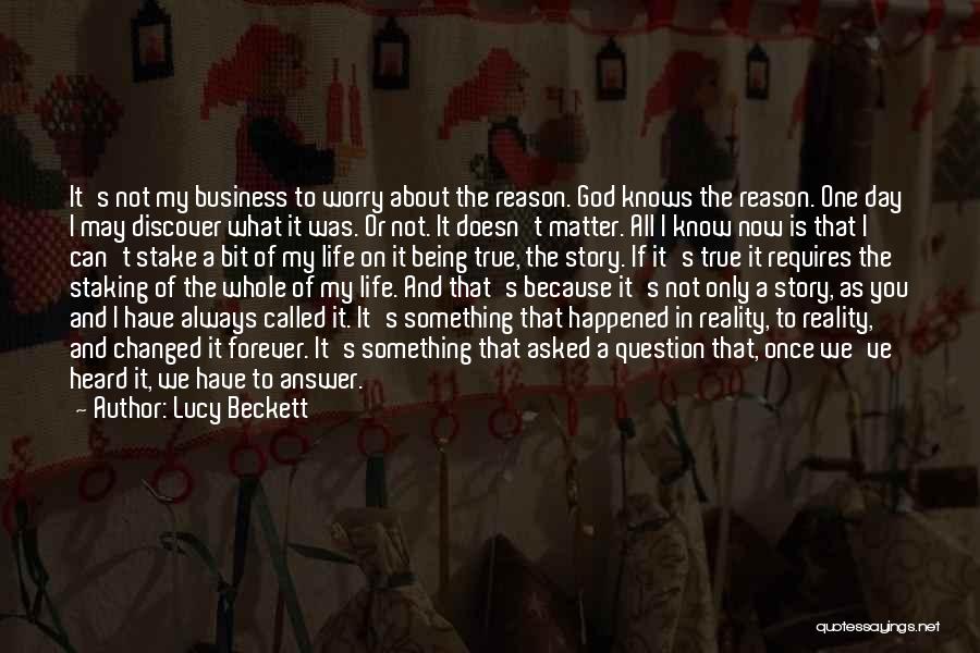 Lucy Beckett Quotes 876184