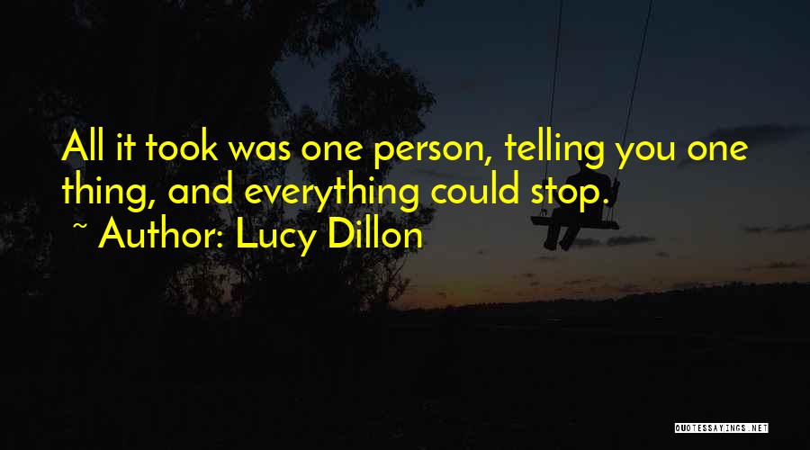 Lucy Dillon Quotes 585855