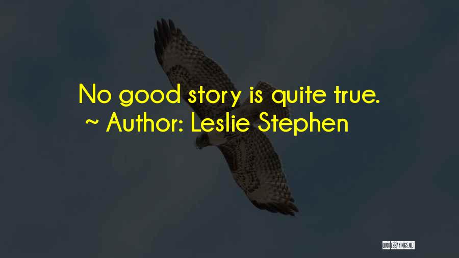 Lucy Gold Quotes By Leslie Stephen