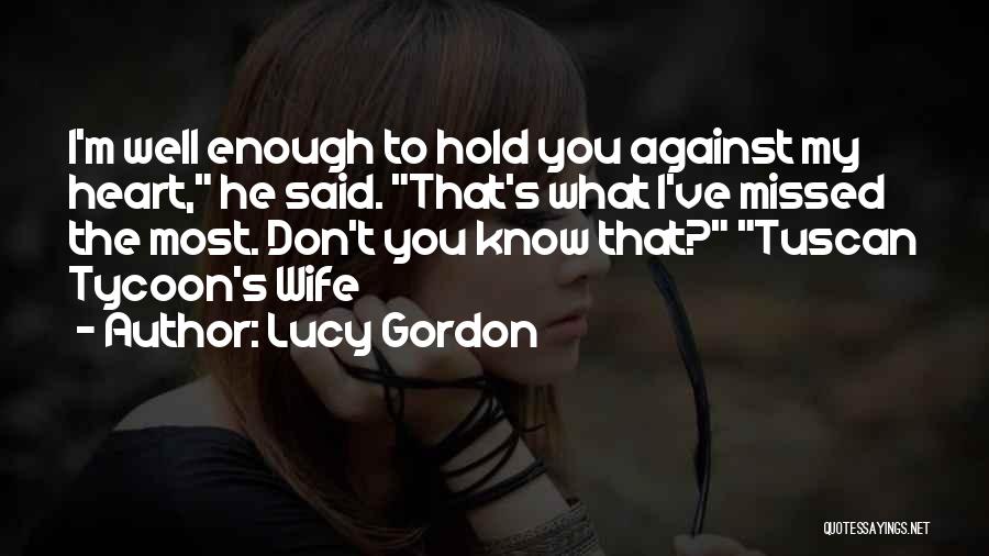 Lucy Gordon Quotes 2013515