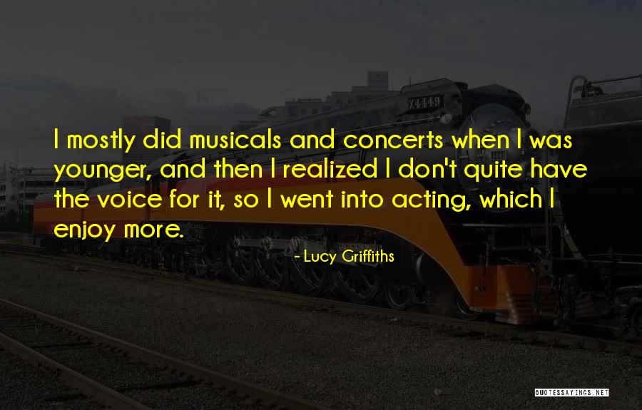 Lucy Griffiths Quotes 252878 Lucy Griffiths Quotes 252878