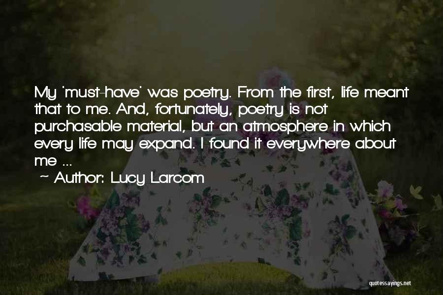 Lucy Larcom Quotes 1592313