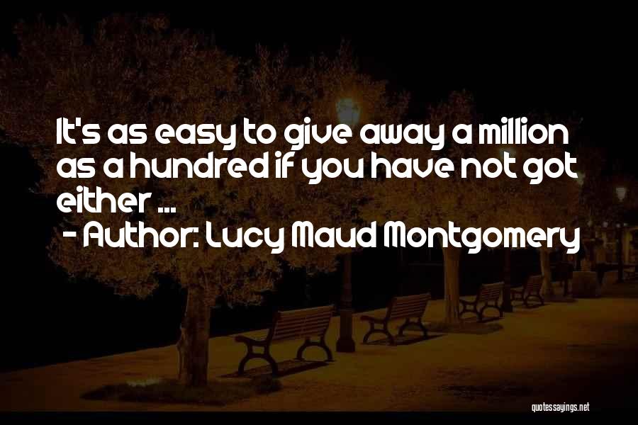 Lucy Maud Montgomery Quotes 1822692