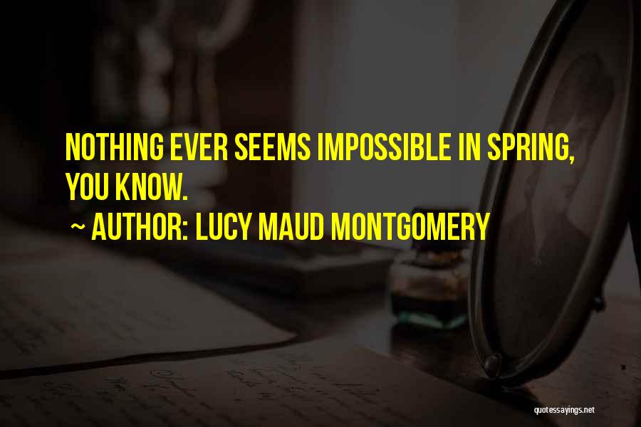 Lucy Maud Montgomery Quotes 384727