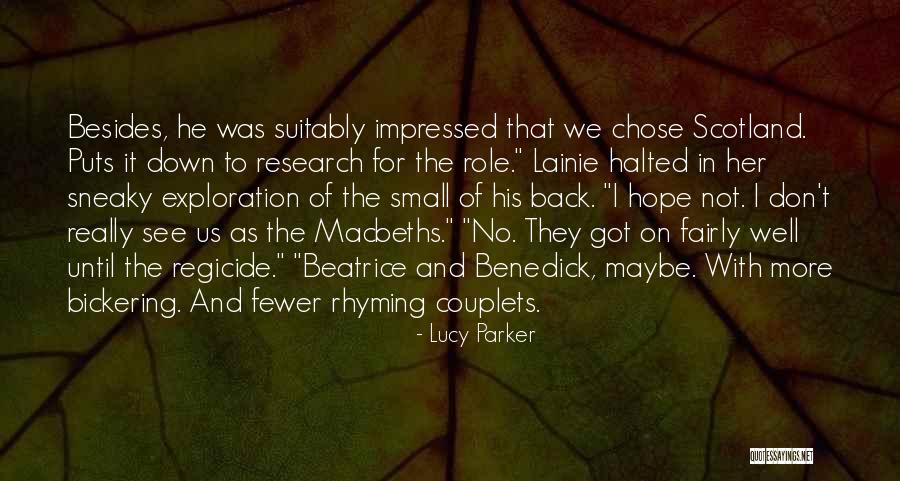 Lucy Parker Quotes 1833581 Lucy Parker Quotes 1833581