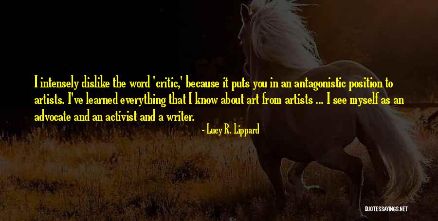 Lucy R. Lippard Quotes 221177