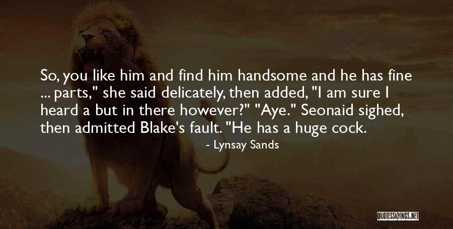 Lucy Saxon Quotes By Lynsay Sands Lucy Saxon Quotes By Lynsay Sands
