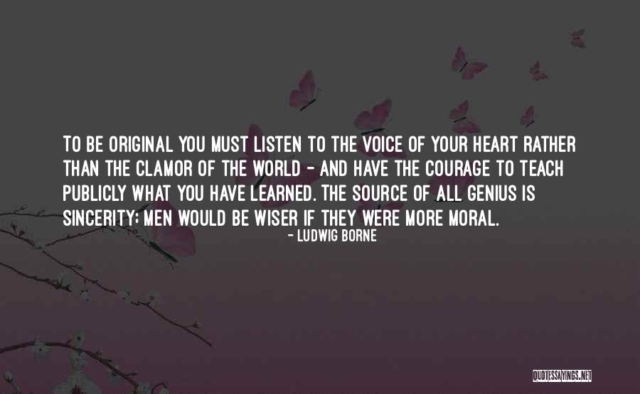 Ludwig Borne Quotes 990032