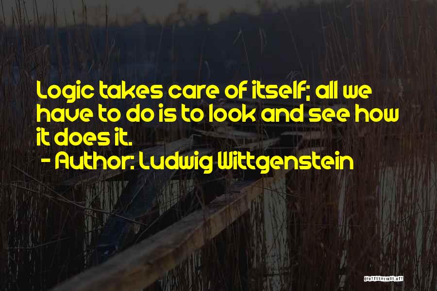 Ludwig Wittgenstein Quotes 1283510