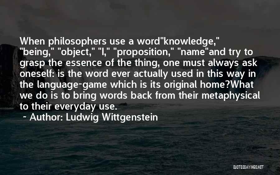 Ludwig Wittgenstein Quotes 1803727