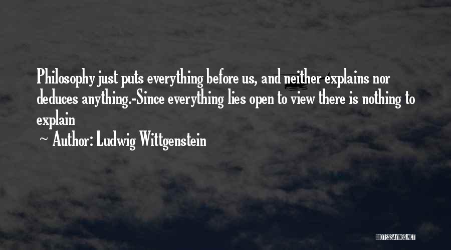 Ludwig Wittgenstein Quotes 226045