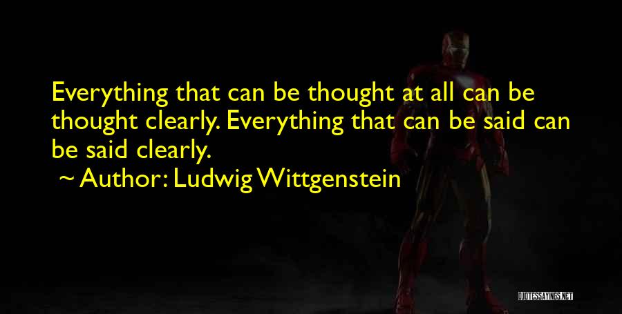 Ludwig Wittgenstein Quotes 865070