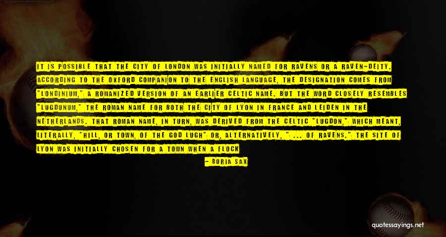 Lugdunum Quotes By Boria Sax Lugdunum Quotes By Boria Sax