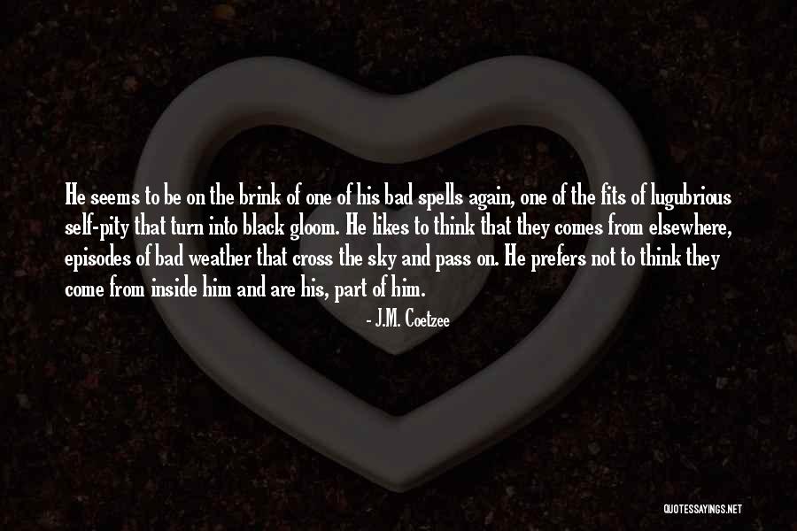 Lugubrious Quotes By J.M. Coetzee Lugubrious Quotes By J.M. Coetzee