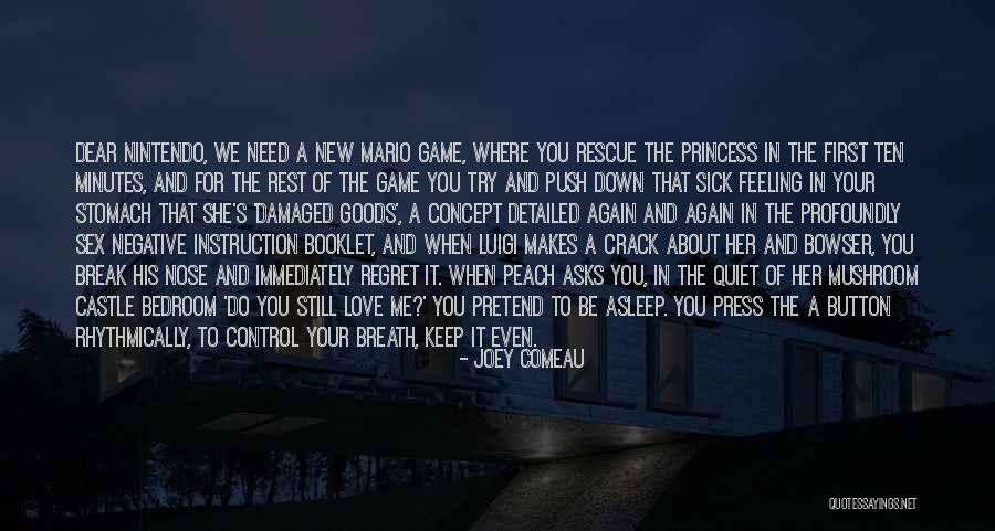 Luigi And Mario Quotes By Joey Comeau