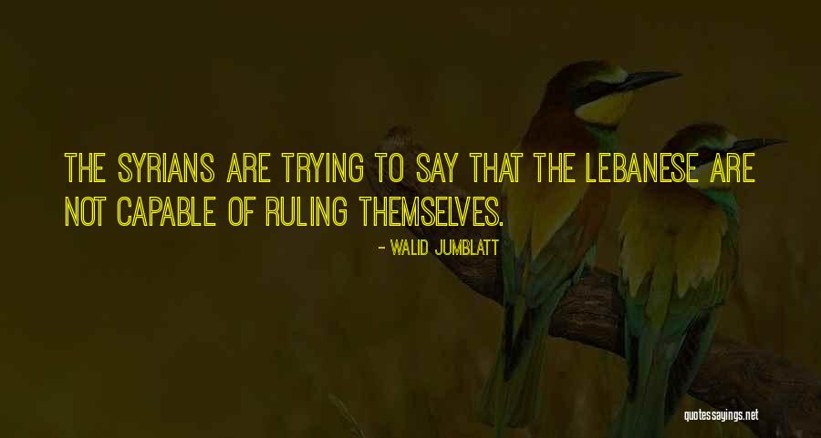 Luigi Tenco Quotes By Walid Jumblatt Luigi Tenco Quotes By Walid Jumblatt