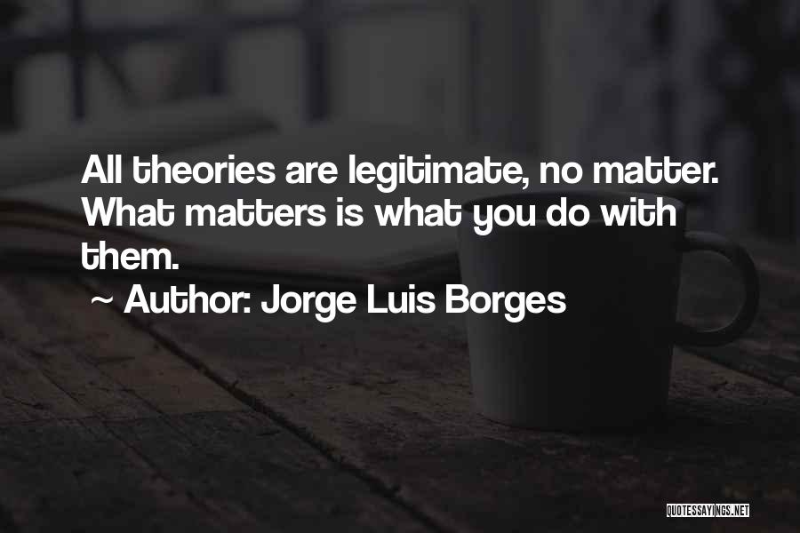 Luis Borges Best Quotes By Jorge Luis Borges