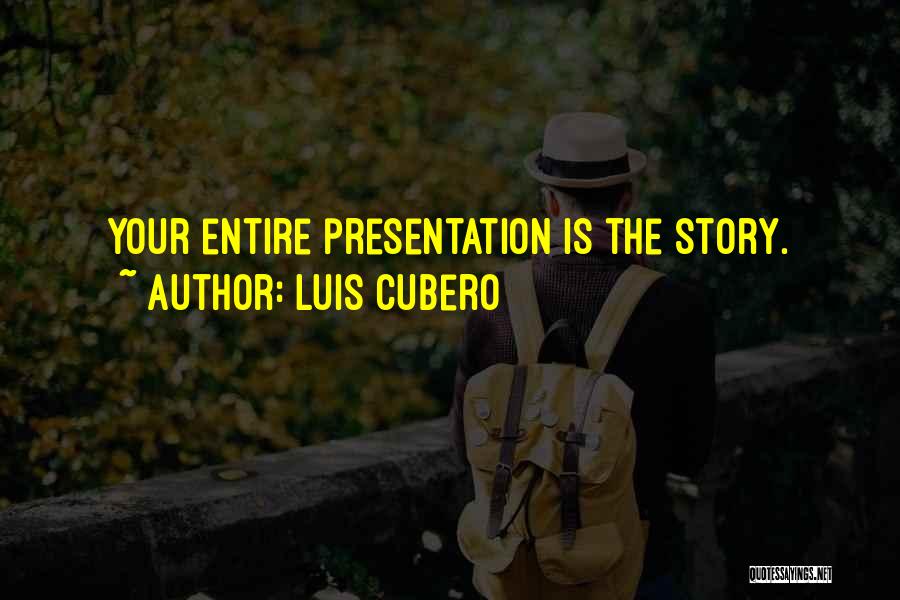 Luis Cubero Quotes 1882794