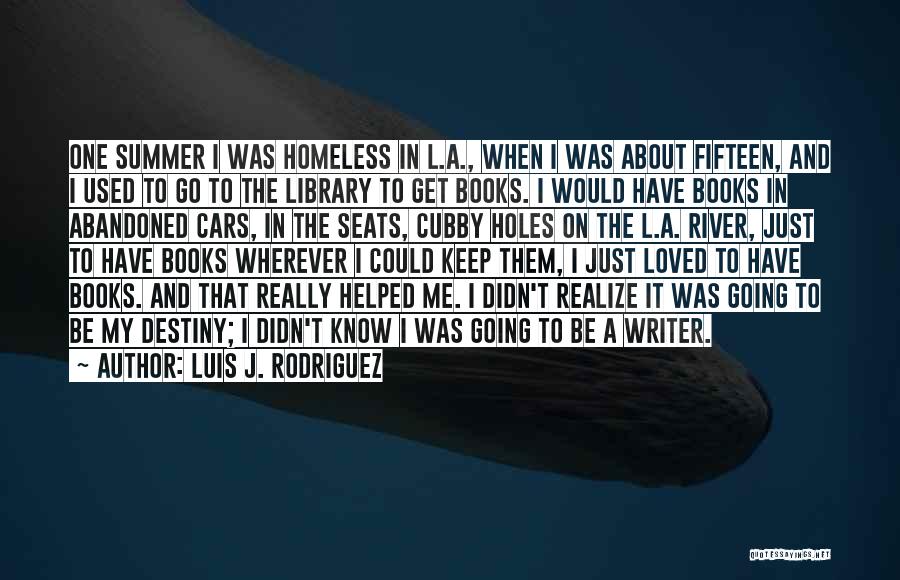 Luis J. Rodriguez Quotes 497582