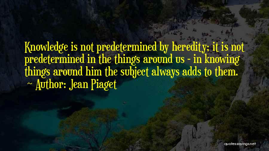 Luiza Barcelos Quotes By Jean Piaget