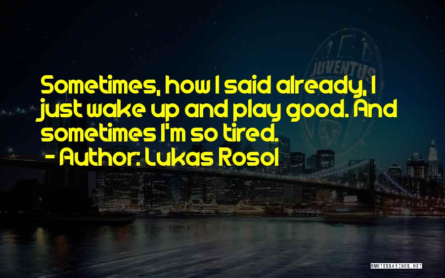 Lukas Rosol Quotes 972361