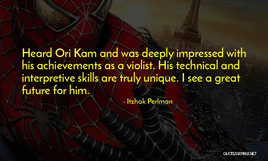 Lukash Dairy Quotes By Itzhak Perlman Lukash Dairy Quotes By Itzhak Perlman