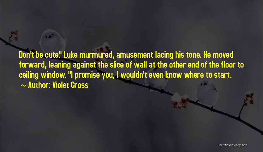 Luke Quotes By Violet Cross
